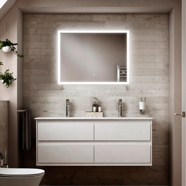 Изображение товара Зеркало Silver Mirrors Norma Lite 80x60 / LED-00002595