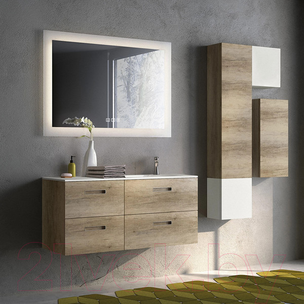 Изображение товара Зеркало Silver Mirrors Norma Neo 100x80 / LED-00002497