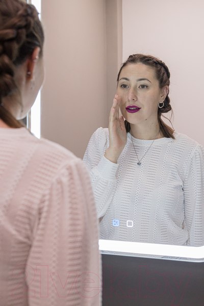 Изображение товара Зеркало Silver Mirrors Мальта Voice 55x80 / LED-00002615