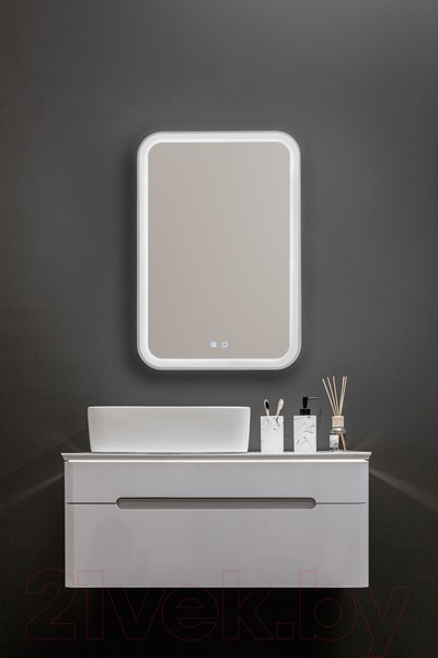Изображение товара Зеркало Silver Mirrors Мальта Voice 55x80 / LED-00002615