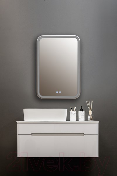 Изображение товара Зеркало Silver Mirrors Мальта Voice 55x80 / LED-00002615