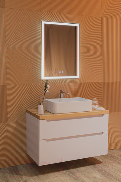 Изображение товара Зеркало Silver Mirrors Рига Voice 60x80 / LED-00002614