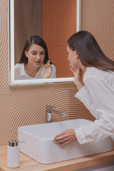 Изображение товара Зеркало Silver Mirrors Рига Voice 60x80 / LED-00002614