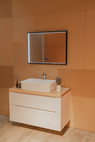 Изображение товара Зеркало Silver Mirrors Эдисон Метео 80x60 / LED-00002764