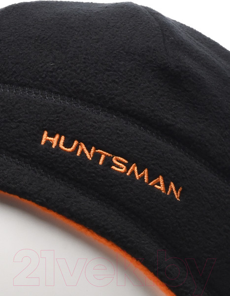 Изображение товара Шапка для охоты и рыбалки Huntsman Двусторонняя (р-р 58-60, черный/оранжевый)