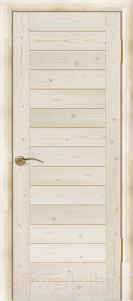 Изображение товара Дверной блок Wood Goods ДГ-ПН комплект 70x200 (неокрашенный массив хвои)
