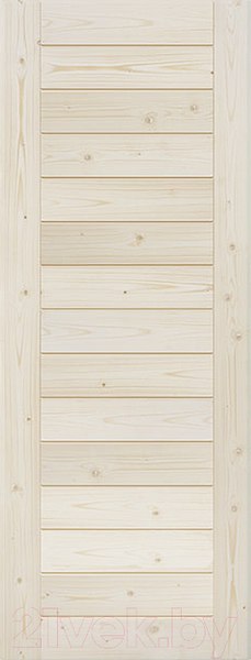 Изображение товара Дверной блок Wood Goods ДГ-ПН комплект 80x200 (неокрашенный массив хвои)