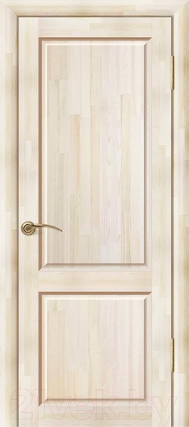 Изображение товара Дверной блок Wood Goods ДГФ-2Ф комплект 80x200 (неокрашенный массив хвои)