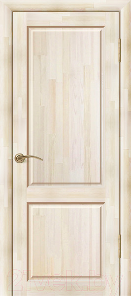Изображение товара Дверной блок Wood Goods ДГФ-2Ф комплект 90x200 (неокрашенный массив хвои)