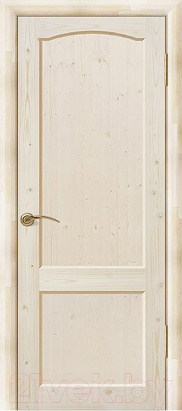 Изображение товара Дверной блок Wood Goods ДГФ-ПА комплект 90x200 (неокрашенный массив хвои)