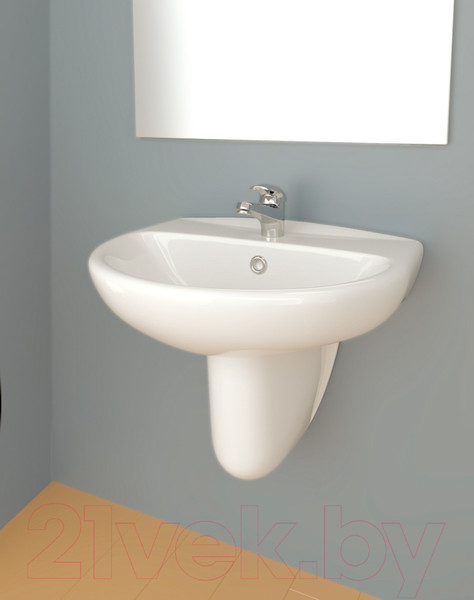 Изображение товара Пьедестал Керамин Консольный Элит (белый)