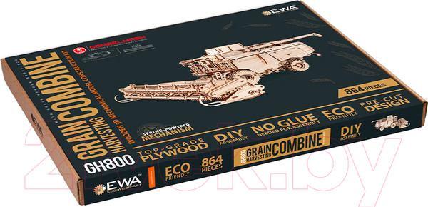 Изображение товара Автомобиль игрушечный EWA Комбайн