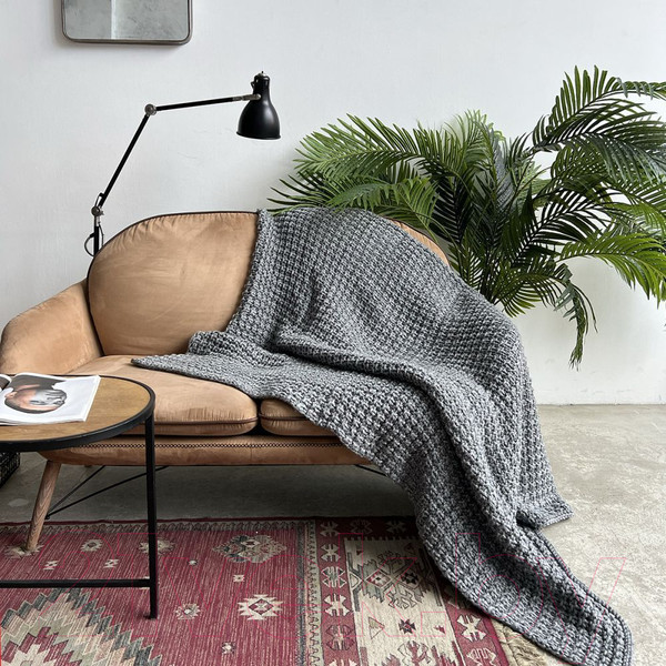 Изображение товара Плед Pasionaria Ниэль 110x185 (серый)