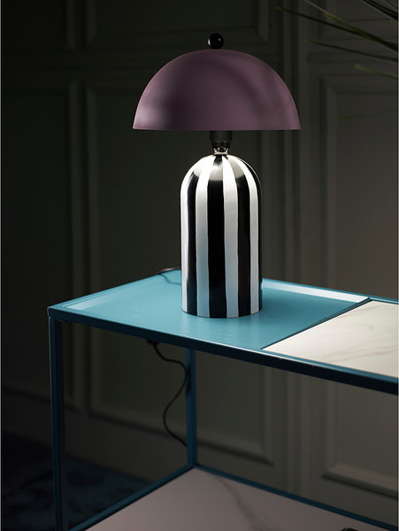 Изображение товара Прикроватная лампа Bergenson Bjorn Anniken / BB0000177 (черный/белый/лиловый)