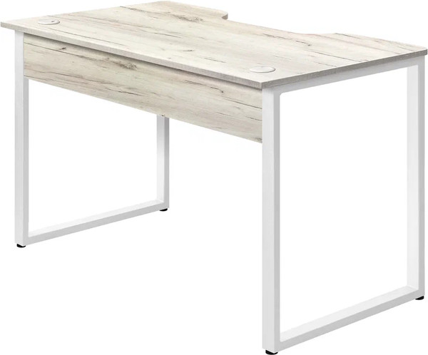 Изображение товара Компьютерный стол Millwood Лофт Гонконг ДТ-3 130x70x75 (дуб белый Craft/металл белый)