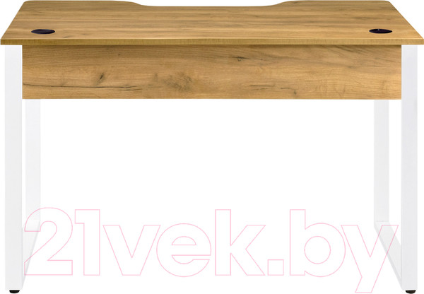 Изображение товара Компьютерный стол Millwood Лофт Гонконг ДТ-3 130x70x75 (дуб золотой Craft/металл белый)