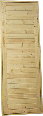 Изображение товара Деревянная дверь для бани КомфортПром 60x190 / 10223350