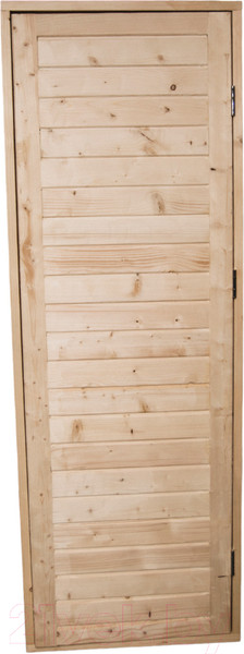 Изображение товара Деревянная дверь для бани КомфортПром 60x180 / 10223352