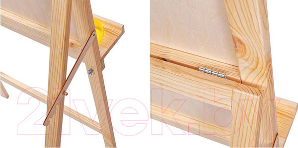 Изображение товара Мольберт ГАММА Студия. Хлопушка +2 стакана / 611191