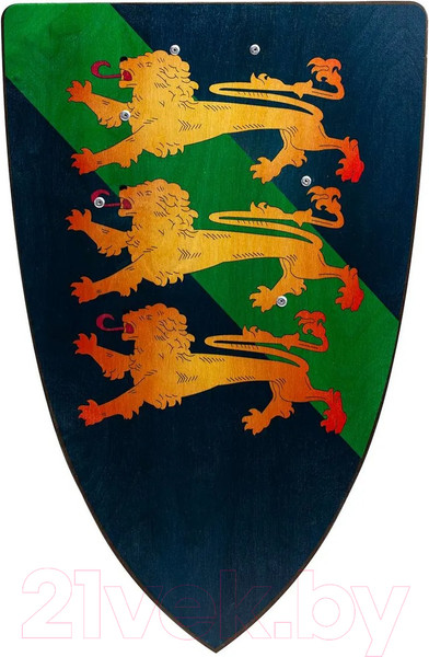 Изображение товара Щит игрушечный Древо Игр Треугольный Британец / DI-S17 (синий)