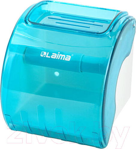 Изображение товара Держатель для туалетной бумаги Laima 605043 (голубой)