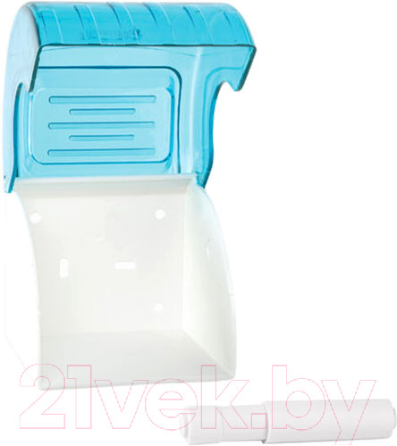 Изображение товара Держатель для туалетной бумаги Laima 605043 (голубой)