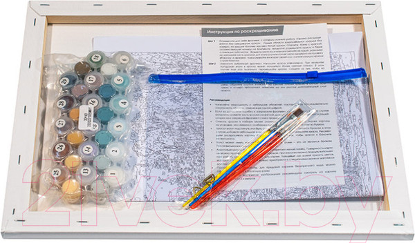 Изображение товара Картина по номерам БЕЛОСНЕЖКА Белая и гнедая / 935-AS