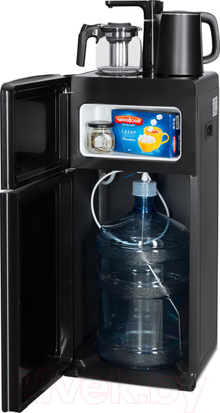 Изображение товара Кулер Ecotronic TB18-LE с чайным столиком (черный)