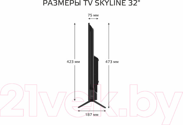Изображение товара Телевизор SkyLine 32YST6570