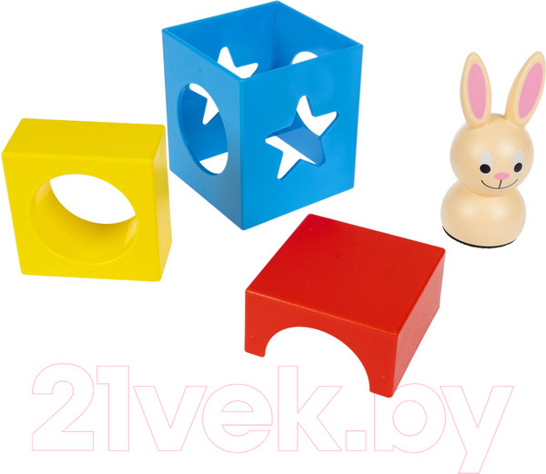 Изображение товара Развивающий игровой набор Bondibon Застенчивый кролик / ВВ6030