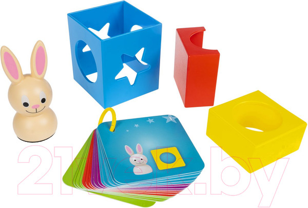 Изображение товара Развивающий игровой набор Bondibon Застенчивый кролик / ВВ6030