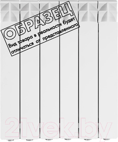 Изображение товара Радиатор алюминиевый Nova Florida Aleternum B4 500/100 White (11 секций)