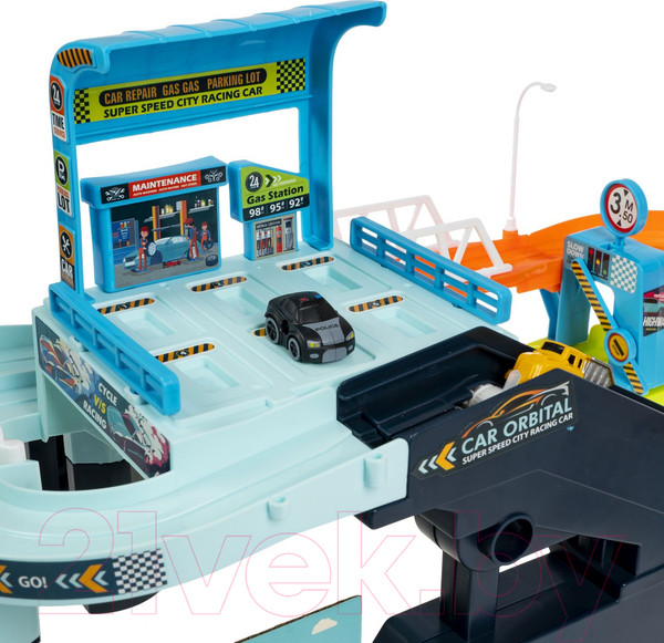 Изображение товара Паркинг игрушечный Bondibon Гараж-парковка / ВВ6196