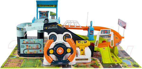 Изображение товара Паркинг игрушечный Bondibon Гараж-парковка / ВВ6196