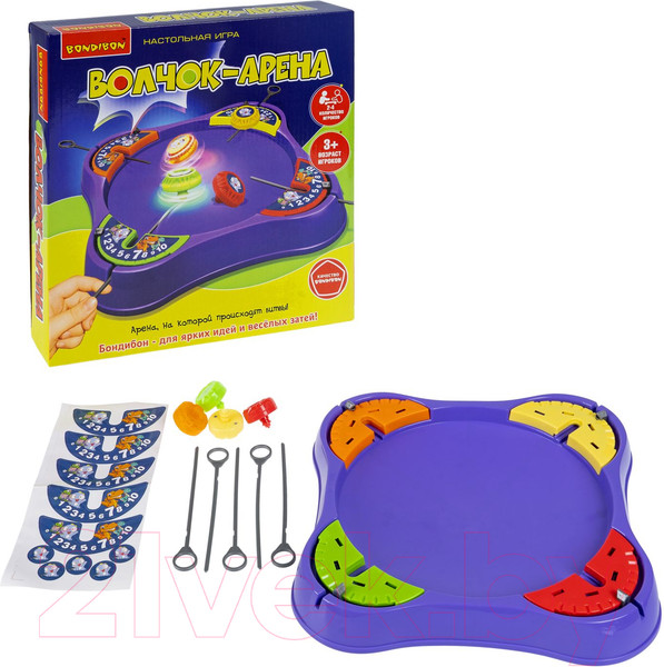 Изображение товара Игровой набор Bondibon Волчок-арена / ВВ6340