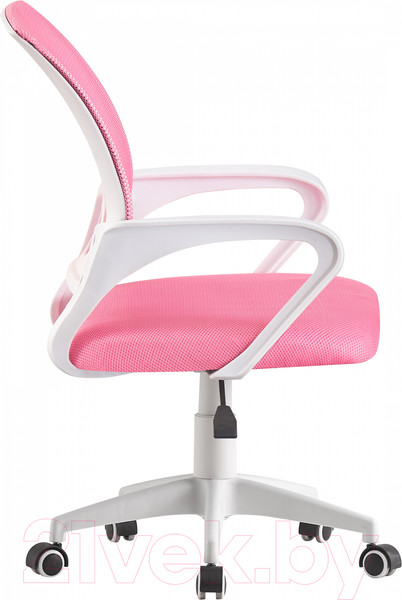 Изображение товара Кресло офисное Mio Tesoro Виола AF-C4021 (розовый/белый пластик)