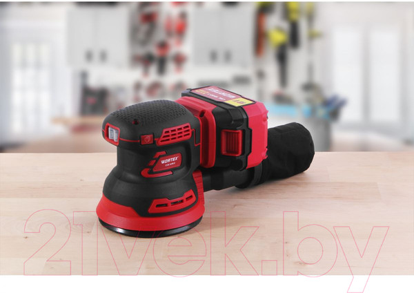 Изображение товара Эксцентриковая шлифовальная машина Wortex COS 1218 E ALL1 SOLO (1334402)