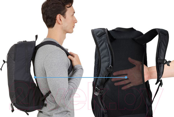 Изображение товара Рюкзак туристический Thule Nanum 18L TNAU118BLK / 3204515 (черный)