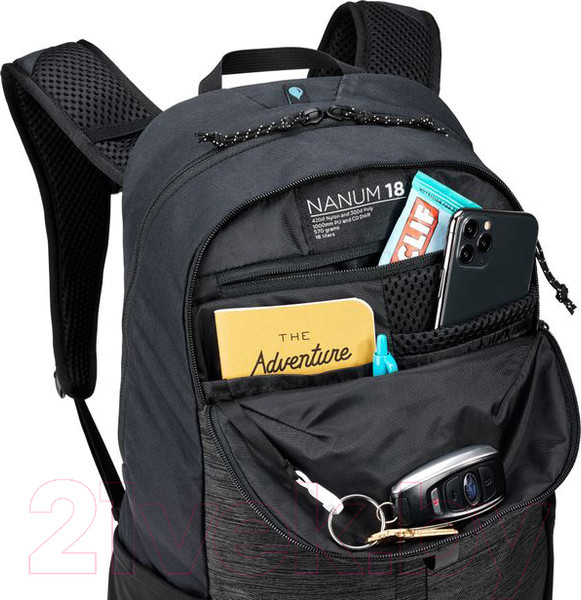 Изображение товара Рюкзак туристический Thule Nanum 18L TNAU118BLK / 3204515 (черный)
