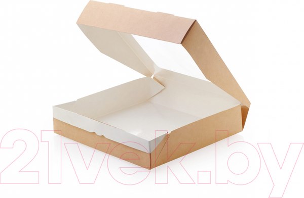 Изображение товара Набор коробок упаковочных для еды Паксервис Eco Tabox Pro 1500 / 286604 (25шт)