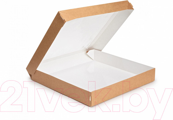 Изображение товара Набор коробок упаковочных для еды Паксервис Eco Tabox Pro 1500 / 286604 (25шт)