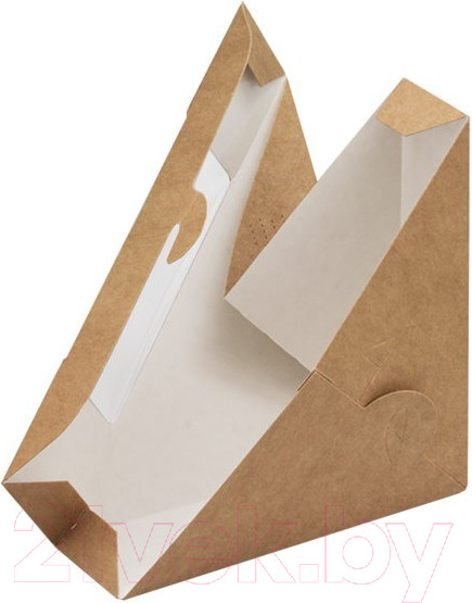 Изображение товара Набор коробок упаковочных для еды Паксервис Eco Sandwich 40 / 285844 (50шт)