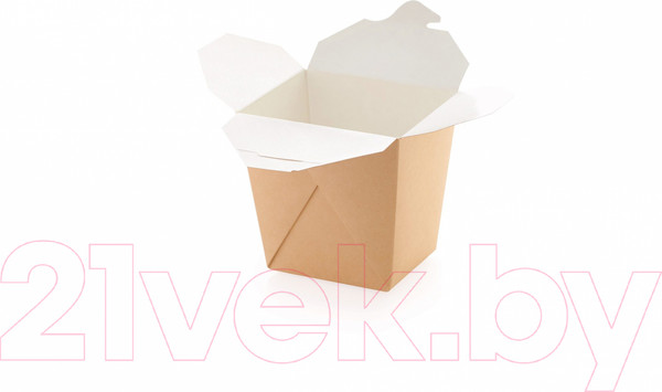 Изображение товара Набор коробок упаковочных для еды Паксервис Eco Noodles 700 / 286052 (60шт)