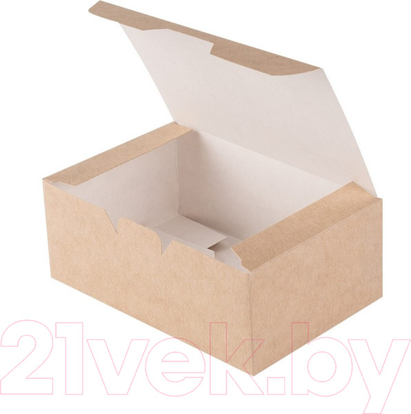 Изображение товара Набор коробок упаковочных для еды Паксервис Eco Fast Food Box L / 285639 (50шт)