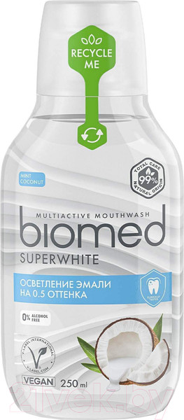 Изображение товара Ополаскиватель для полости рта Biomed Superwhite (250мл)
