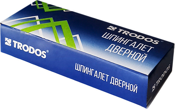 Изображение товара Шпингалет торцевой Trodos ZY-711B без пружины L90 (хром)