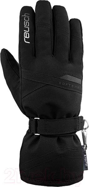 Изображение товара Перчатки лыжные Reusch Helena R-Tex Xt / 6331213-7702 (р-р 7, Black/Silver)