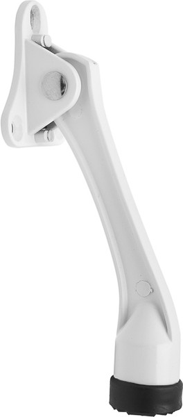 Изображение товара Фиксатор дверной Trodos Козья ножка Н130 (белый)