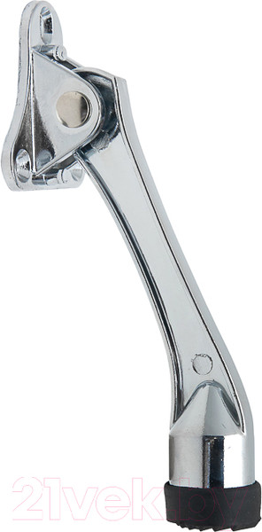 Изображение товара Фиксатор дверной Trodos Козья ножка Н130 (хром)