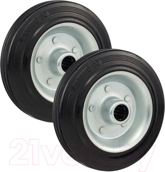 Изображение товара Комплект колес для тележки складской Стелла-техник 4000-160K2 (2шт)